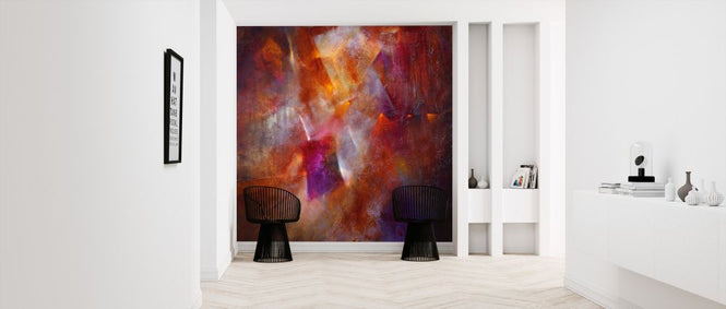 PHOTOWALL / Fireplace Fire (e322519)