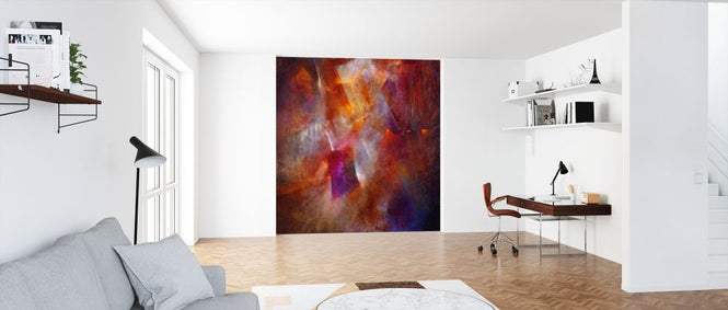 PHOTOWALL / Fireplace Fire (e322519)