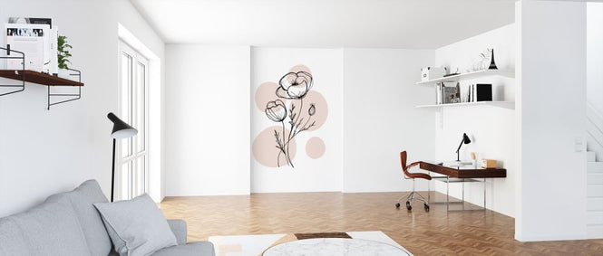 PHOTOWALL / Delicate Botanicals - Poppy (e322879)