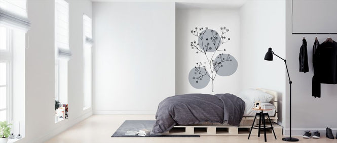 PHOTOWALL / Delicate Botanicals - Baby's breath (e322882)
