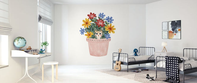 PHOTOWALL / Cat in the Flowerpot (e322964)