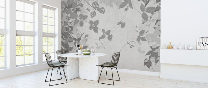 PHOTOWALL / Ivy Forest - Gray (e323022)