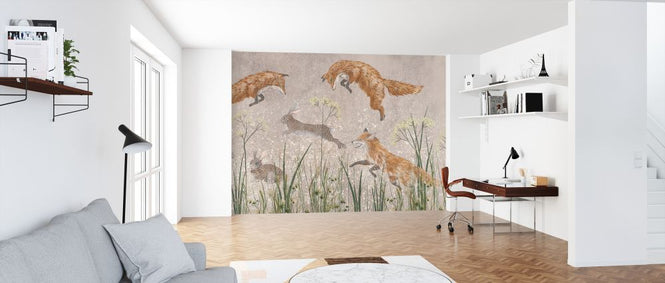 PHOTOWALL / Jumping Foxes II (e322852)