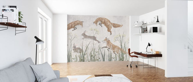 PHOTOWALL / Jumping Foxes IIII (e322854)