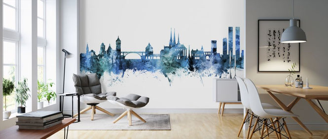 PHOTOWALL / Luxembourg City Skyline (e318572)
