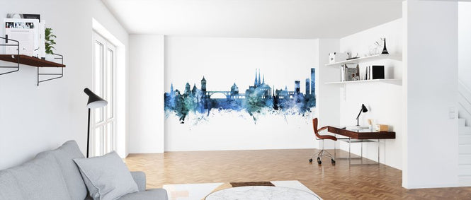 PHOTOWALL / Luxembourg City Skyline (e318572)