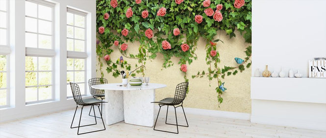 PHOTOWALL / Roses on the Wall (e323060)