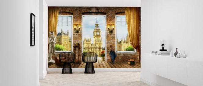 PHOTOWALL / Big Ben Window View (e323090)