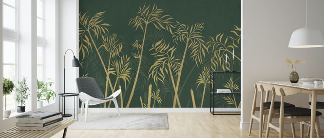PHOTOWALL / Bamboo Harmony - Green (e324806)