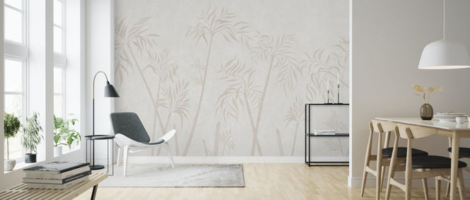 PHOTOWALL / Bamboo Harmony - Sepia (e324809)