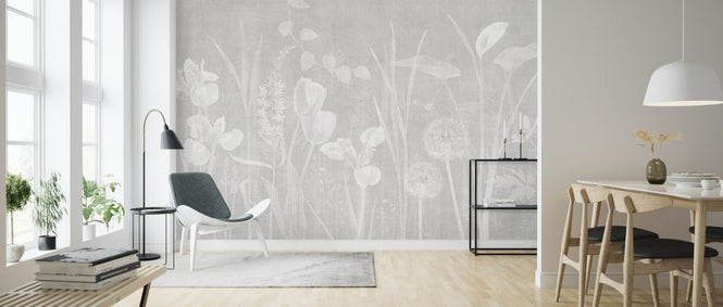 PHOTOWALL / Dandelion Field - Ash Bright (e325243)