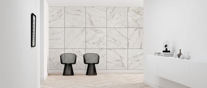 PHOTOWALL / Large Marble Tiles (e325519)