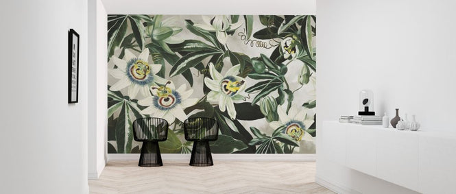 PHOTOWALL / White Passiflora (e325524)