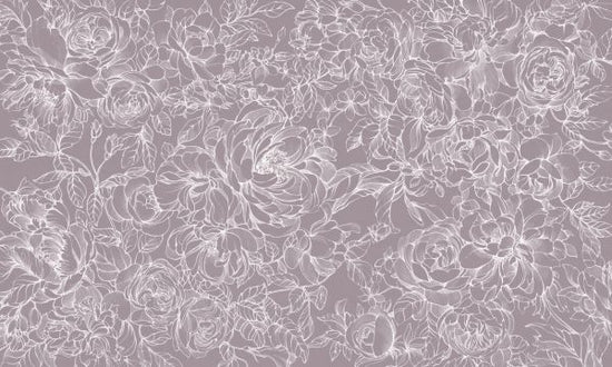 PHOTOWALL / Floralium - Plum (e325990)