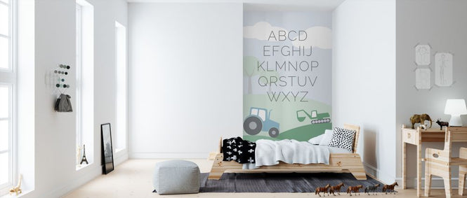 PHOTOWALL / ABC Tractor - Green (e325940)