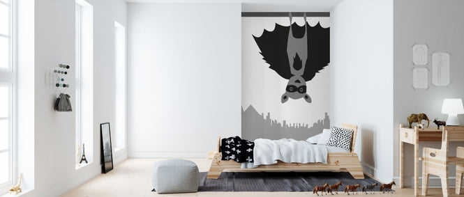 PHOTOWALL / Super Bat - Gray (e325981)