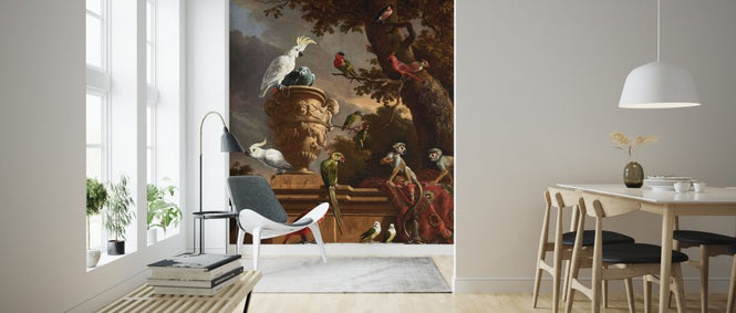 PHOTOWALL / Menagerie - Melchior D'Hondecoeter (e325873)