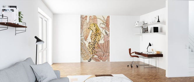 PHOTOWALL / Blush Cheetah (e324602)