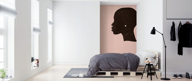 PHOTOWALL / Pink Silhouette (e324628)