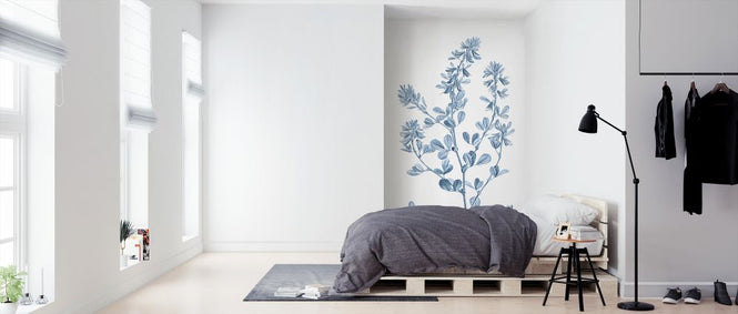 PHOTOWALL / Antique Botanical in Blue VI (e324757)
