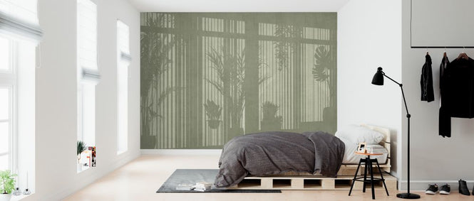 PHOTOWALL / Sunny Window - Green (e327454)