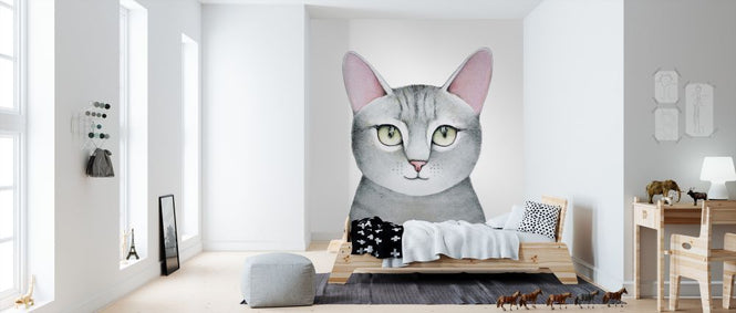 PHOTOWALL / Fluffy Cat Portrait (e325031)