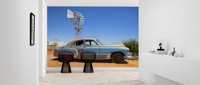 PHOTOWALL / Vintage Car in the Desert (e327834)
