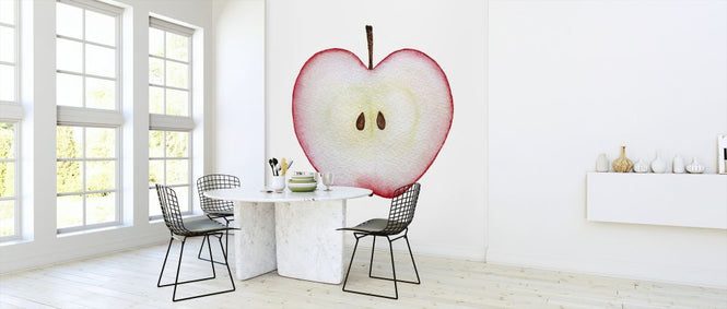 PHOTOWALL / Halved Red Apple (e325048)