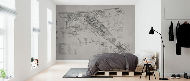 PHOTOWALL / Avro 504K Airplane - Bright (e327983)