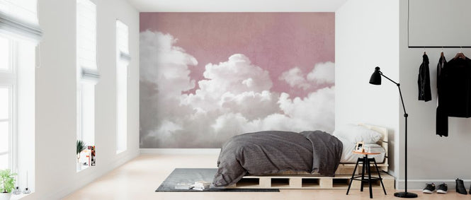 PHOTOWALL / Fluffy Sky - Pink (e328122)