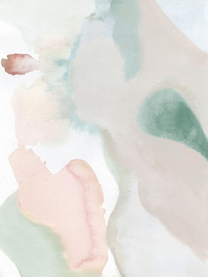 PHOTOWALL / Sage and Pink Abstract II (e325431)
