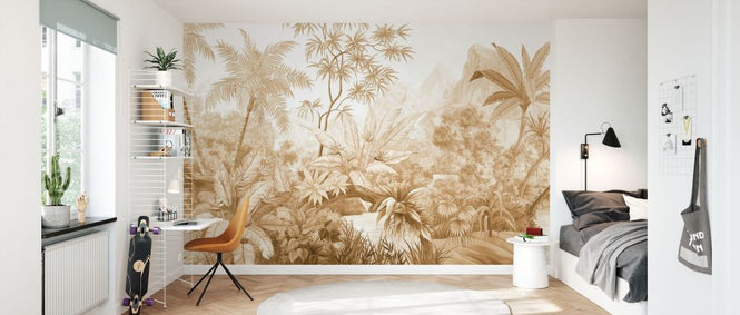 PHOTOWALL / Tangled Jungle - Caramel (e328533)