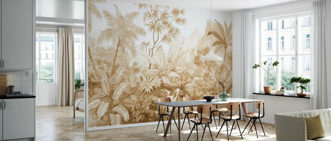 PHOTOWALL / Tangled Jungle - Caramel (e328533)