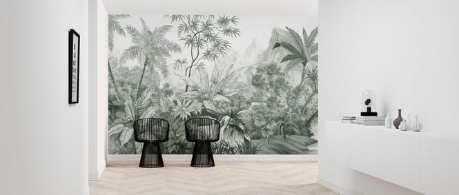 PHOTOWALL / Tangled Jungle - Green (e328534)