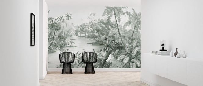 PHOTOWALL / Tangled Jungle II - Green (e328537)