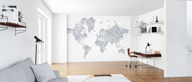 PHOTOWALL / World Map without V (e325721)