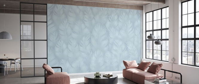 PHOTOWALL / Into the Feathers - Blue (e328423)