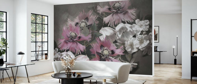 PHOTOWALL / Poppies and Tulips (e328442)