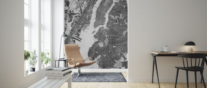PHOTOWALL / New York City Map (e325728)