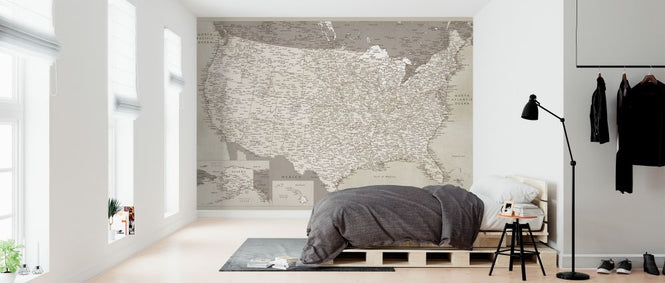 PHOTOWALL / United States Map (e325747)