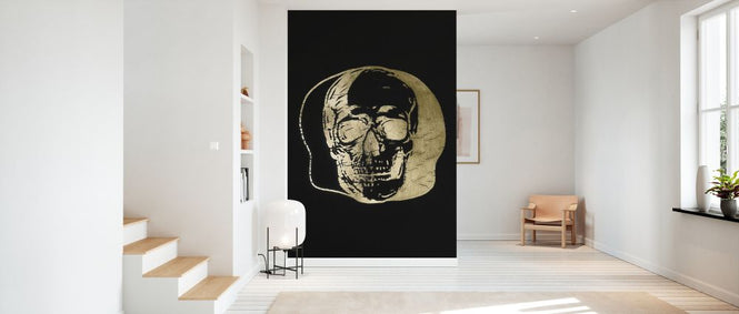 PHOTOWALL / Gold Foil Capitulum II on Black (e327152)