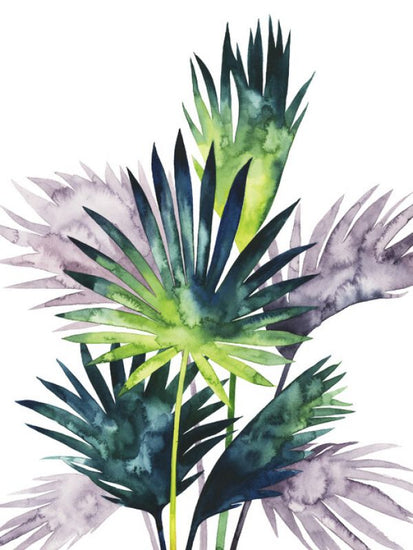PHOTOWALL / Lustr Twilight Palms III in Pearl White (e327350)