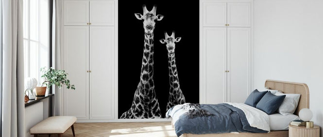 PHOTOWALL / Safari Profile - Two Giraffes (e328585)
