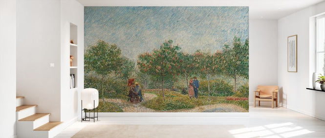 PHOTOWALL / Garden with Courting Couples (e328302)