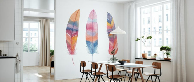 PHOTOWALL / Boho Feathers (e328210)