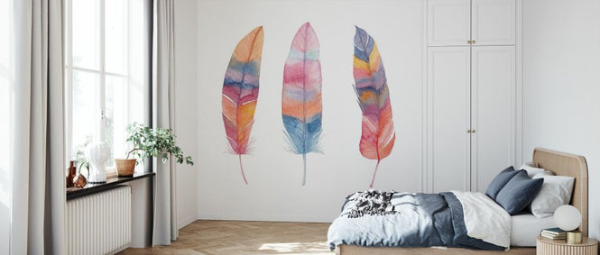 PHOTOWALL / Boho Feathers (e328210)