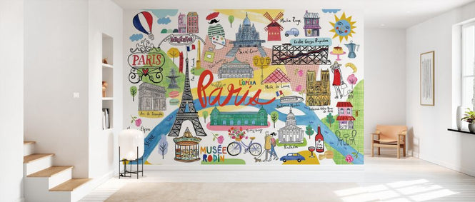 PHOTOWALL / Paris Map (e328250)