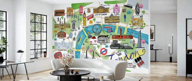 PHOTOWALL / London Map (e328251)