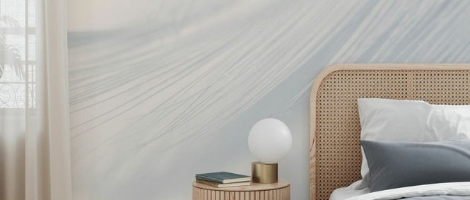 PHOTOWALL / White Gray Feather (e327885)