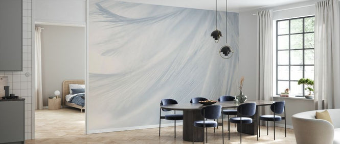 PHOTOWALL / White Gray Feather (e327885)